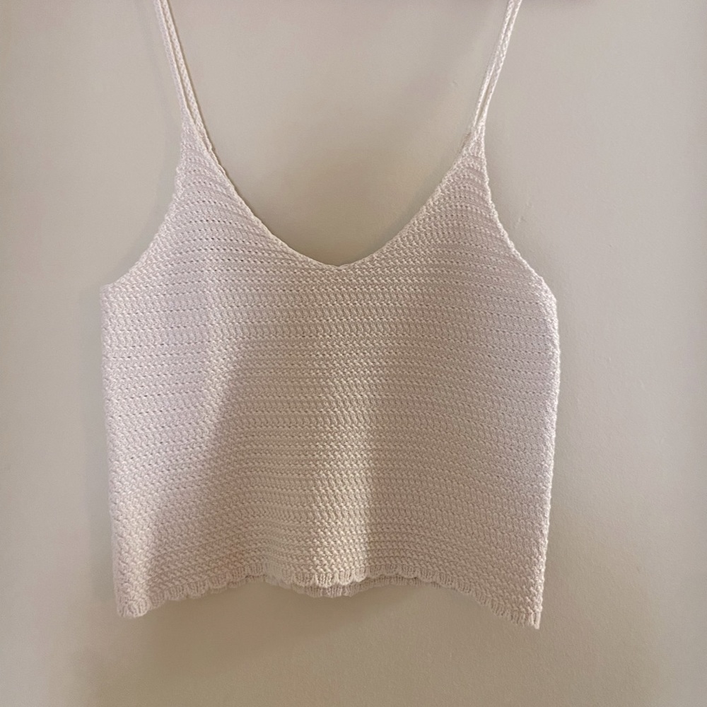 Crochet crop top